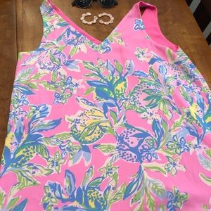 Lilly Pulitzer reversible sleeveless blouse
